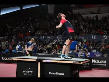 Le 4e set incroyable entre Félix et Alexis Lebrun - Tennis De Table - Championnats de France