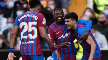 Dembélé savoure avec le Barça !