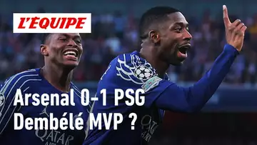 Arsenal 0-1 PSG : Avec son but, Dembélé est-il le MVP du match ?