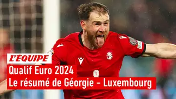 Qualif Euro 2024 - La Géorgie intraitable face au Luxembourg