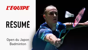 Open du Japon : Alex Lanier échoue en finale face au Chinois Shi Yu Qi