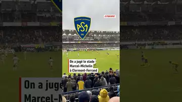 🟡🔵 On a jugé le stade Marcel-Michelin à Clermont-Ferrand #rugby #top14 #clermontferrand #viral