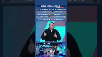 đ„ Le PSG affrontera le FC Barcelone en quarts de finale de la LDC ! #PSG #UCLDraw