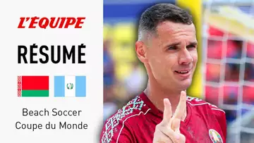 Le résumé de Biélorussie - Guatemala - Beach soccer - Coupe du monde