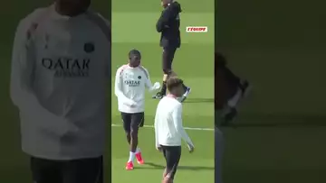 🔴🔵Ousmane Dembélé s'est à nouveau entraîné normalement ce mardi à la veille de PSG-Arsenal #psg