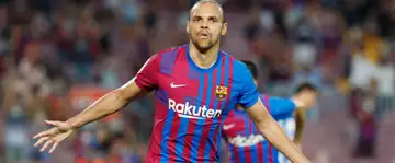 FC Barcelone : Braithwaite pousse au départ