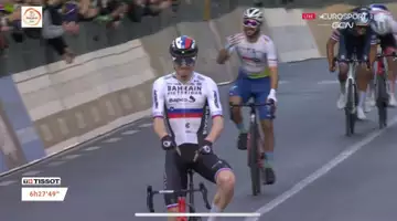 Mohoric, son geste étrange après sa victoire à San Remo