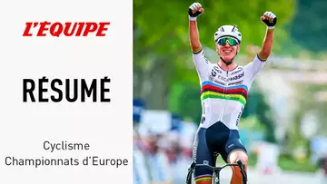 Championnats d'Europe 2025 : Tadej Pogacar ÉCRASE la course, le Français Paul Seixas sur le PODIUM