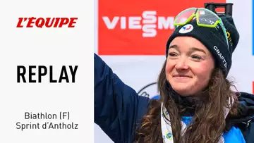 Biathlon - Le replay du sprint dames d'Antholz remportée par Lou Jeanmonnot