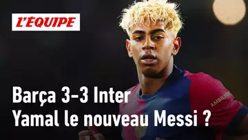 Barça 3-3 Inter : Avec Lamine Yamal, le FC Barcelone tient-il son nouveau Messi ?