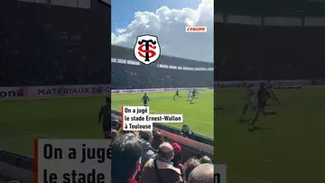 🔴⚫ On a jugé le stade Ernest-Wallon à Toulouse #rugby #top14 #viral #toulouse