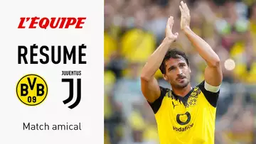 Football : Dortmund rend hommage à Hummels mais perd son dernier match amical contre la Juventus