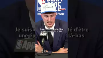 "Je suis très heureux d'être un joueur des Dallas Mavericks" (Cooper Flagg) #nba #cooperflagg