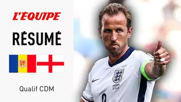 Qualif Mondial 2026 : L'Angleterre s’en sort face à Andorre, Kane encore décisif