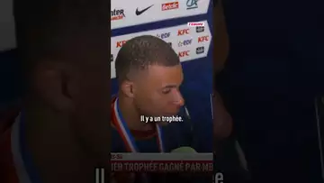 💬 Les derniers mots de Kylian Mbappé sous les couleurs du PSG #football #psg #shorts
