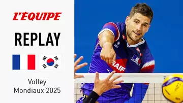 Volley - Mondiaux 2025 : Le replay intégral du match entre la France et la Corée du Sud