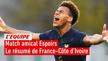 Tous les buts de France - Côte d'Ivoire - Foot - Espoirs