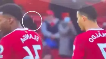 Ronaldo a-t-il craché sur un coéquipier ?