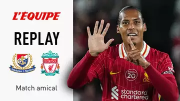 Football : Le replay intégral de la victoire de Liverpool face à Yokahoma