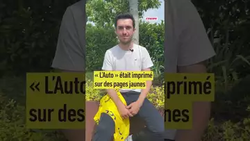đĄ Pourquoi le maillot jaune du Tour de France est jaune ? #tourdefrance #cycling #cyclisme #shorts
