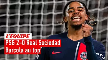 PSG 2-0 Real Sociedad : Changement de statut pour Barcola ?