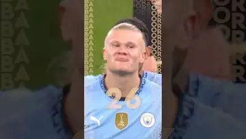 Erling Haaland, 26th Ballon d'Or 2025 #ballondor #football #city #norway