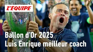 Ballon d'Or 2025 - Luis Enrique (PSG) remporte le trophée du meilleur coach