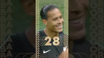 Virgil van Dijk, 28th Ballon d'Or 2025 #ballondor #football #liverpool