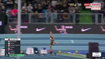 Jakob Ingebrigtsen pulvérise le record du monde du mile en salle - Athlétisme - Meeting de Liévin