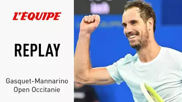 Richard Gasquet est éternel : le replay de sa victoire sur Adrian Mannarino (Open Occitanie)