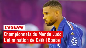 Daïkii Bouba chute en huitièmes - Judo - Championnats du monde