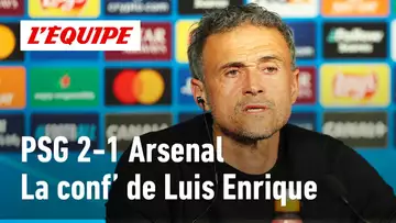 PSG 2-1 Arsenal - Luis Enrique : "Notre objectif était de marquer l'histoire"