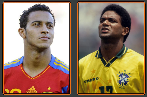 Thiago ALCANTARA (Espagne) & MAZINHO (Brésil)