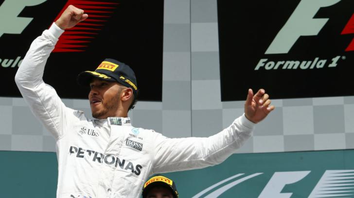 F1: Hamilton s'installe en tête du classement à la trêve