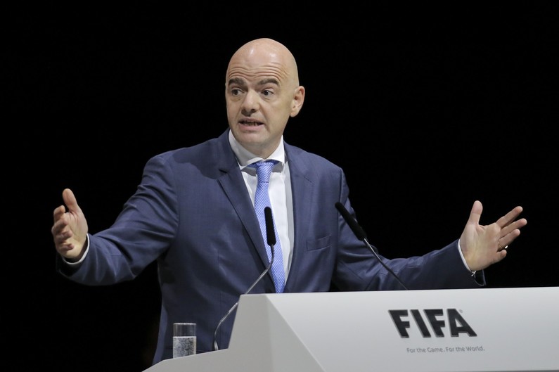 Le football du futur selon Infantino