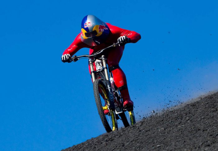 Markus Stöckl bat le record de vitesse en VTT et atteint 167 km/h !