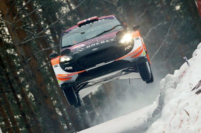 Une performance incroyable lors d'un rallye