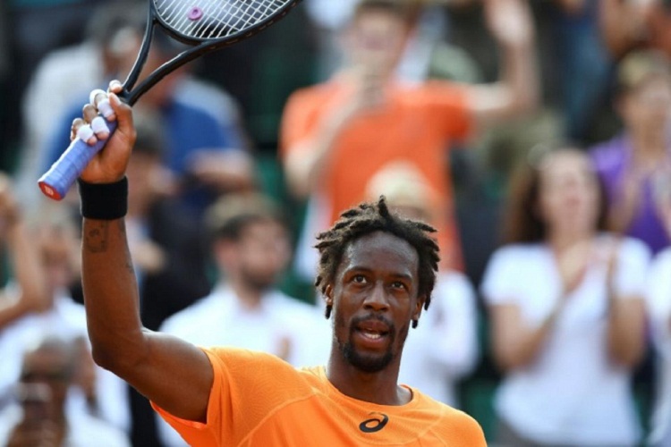 Echanges au sommet entre Gaël Monfils et Dustin Brown