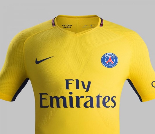 Le PSG sort un nouveau maillot pour la saison 2017/2018