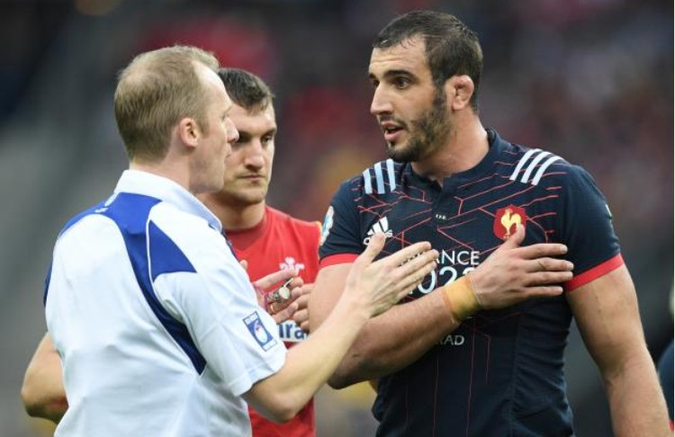 Yoann Maestri sanctionné pour des critiques envers l'arbitre du tournoi des 6 nations!