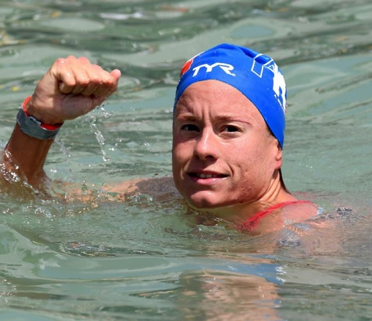 Aurélie Muller à nouveau championne du monde sur 10 km en eau libre!