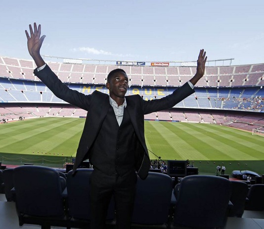 Le FC Barcelone a célébré le DembeleDay !