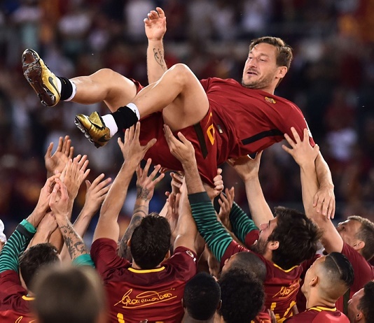 Un maillot de Totti propulsé dans l'espace !