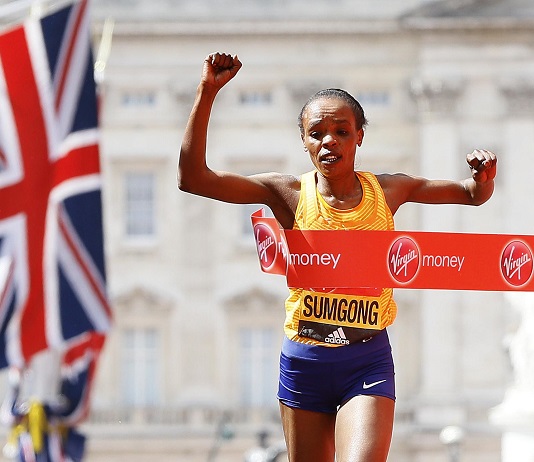 Jemima Sumgong, championne olympique de marathon, suspendue pour dopage