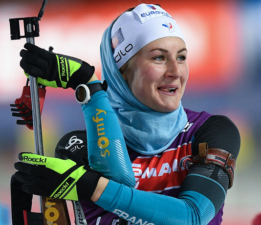 L’équipe de France de biathlon bat l’Allemagne au relais 4x6 km