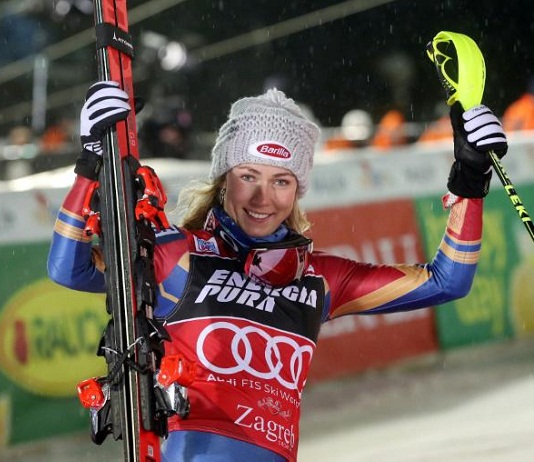 Mikaela Shiffrin gagne le slalom de Zagreb loin devant ses adversaires