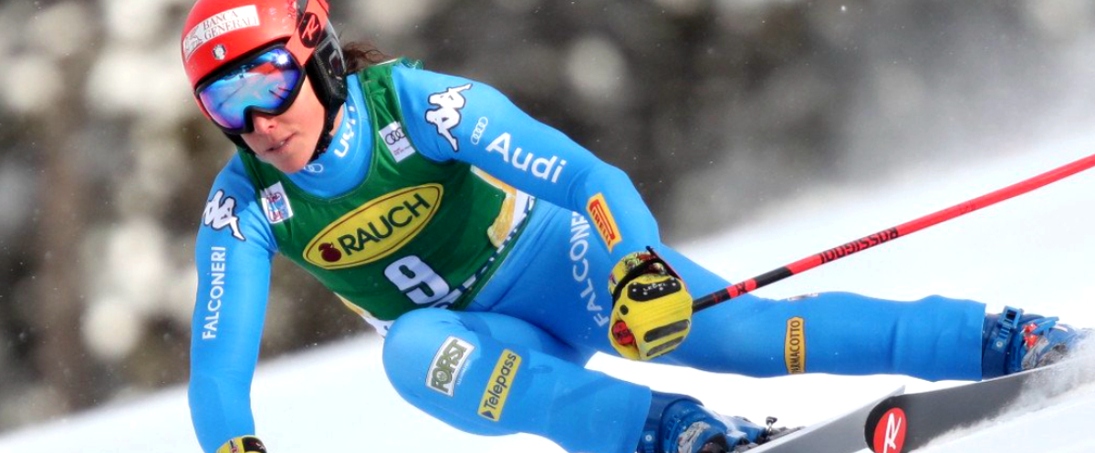 Brignone sur la ligne d'arrivée, Worley et Gauché cinquièmes !