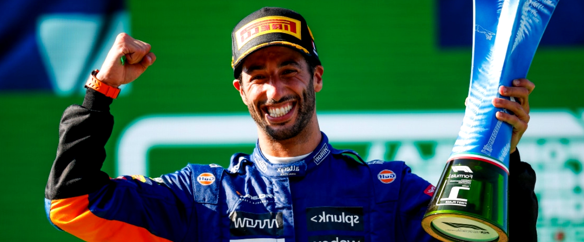 F1 : Ricciardo est fier de sa victoire à Monza