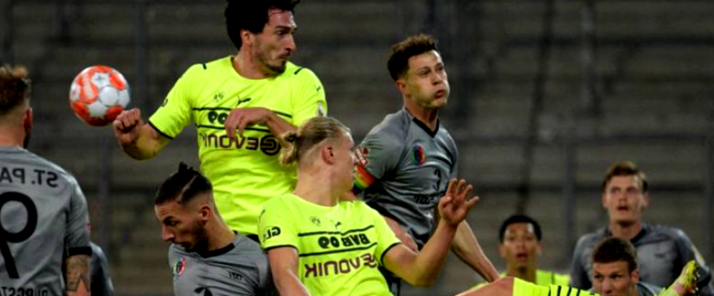 Sankt Pauli renverse le Borussia Dortmund / Coupe d'Allemagne (huitièmes de finale)