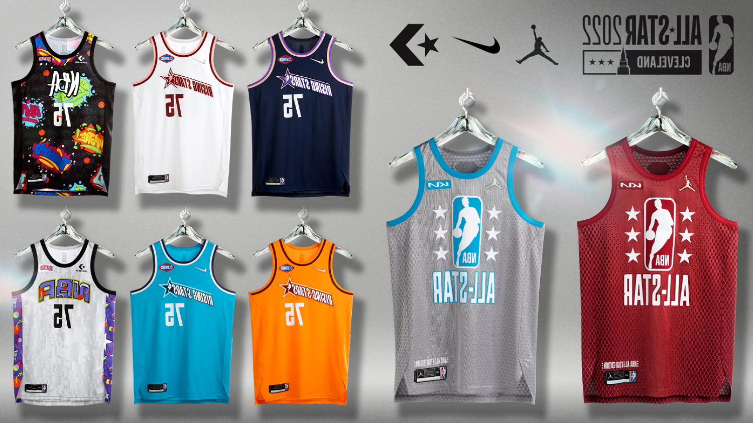 NBA - Jordan Brand, Nike et Converse sur les maillots du All-Star 2022